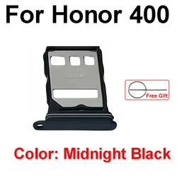 SIM Card Tray Slot Connector Replacement for Huawei Honor 400 Card Reader Holder (Honor 400 - Black)