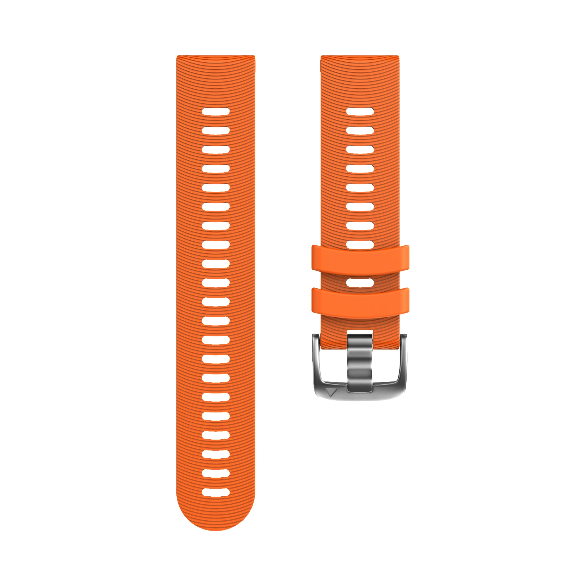FTRONGRT Cinturino In Silicone 20mm Per Garmin Forerunner 55 – Sostitutivo, Regolabile, Traspirante E Antisudore
