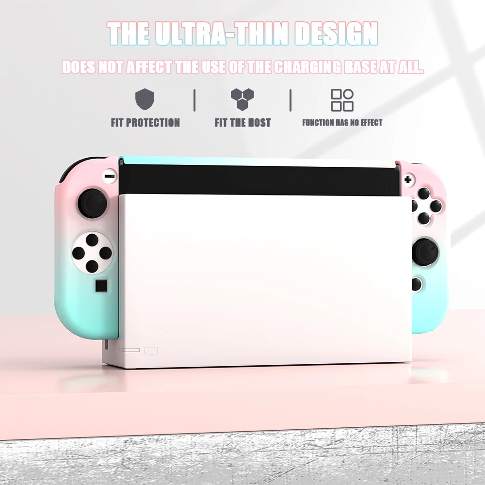 Nintendo Switch 本体　専用ケース　Joy-Conカバー付き Nintendo Switch 本体カバー クリア ハードカバー ケース Joy