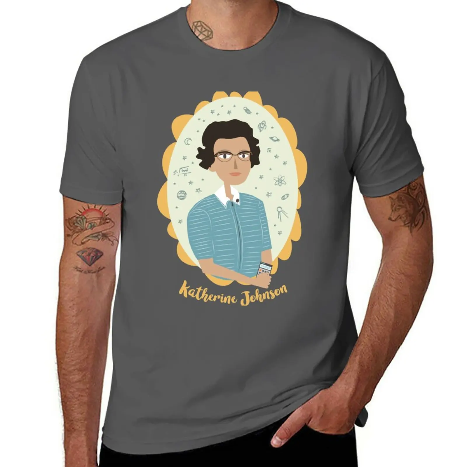 

Women of Science: Katherine Johnson T-Shirt blanks heavyweights fitted t shirts for men