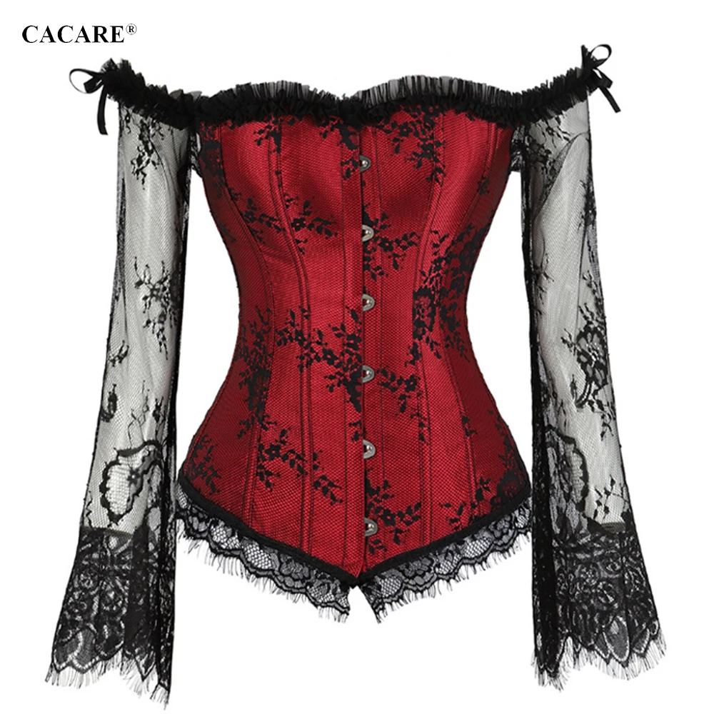 

CACARE Reducing and Shaping Girdles for Women Corset Vintage Faja Shapewear Latex Body Woman Lingeries Cinta F0374