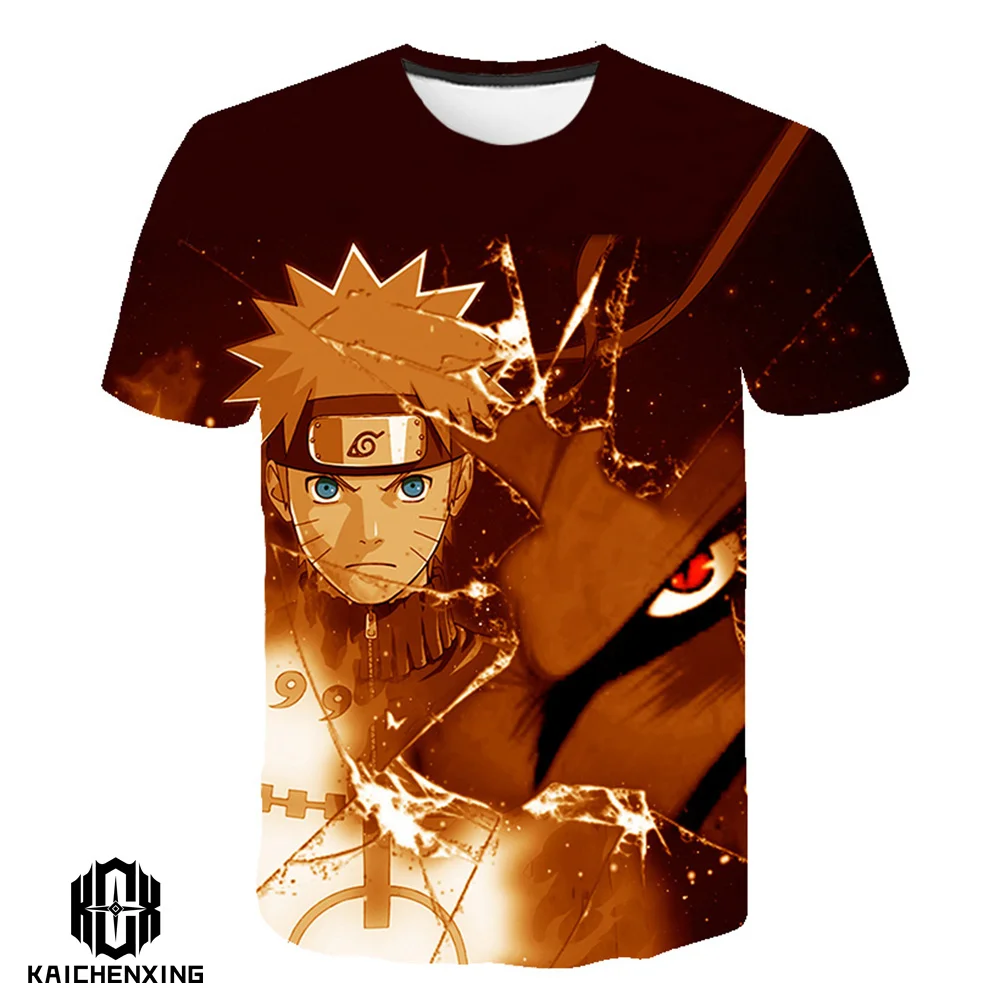 

Japan Anime Naruto T Shirt Cartoon Game Short Sleeves Boys Girls Harajuku T-Shirt Kids Tshirt Funny Tees Tops Children Clothing