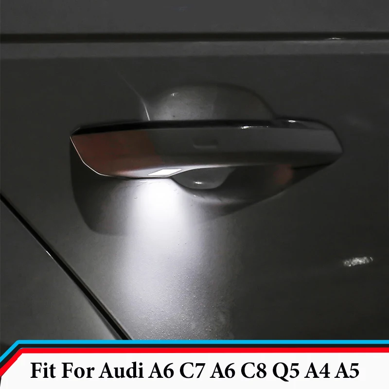 

Door Handles Ambient LED Light Suitable for Audi A6L C7 2012 2013-2018 C8 2019 Q5 2019 A4 A5 2017 2018 2019 Car Atmosphere Light