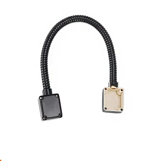701B Plastic head Stainless Steel Door Cable Protector for Access Control-Exposed Mounting Sleeve Secure Line Defender 5