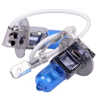 10pcs H3 Super Bright White Fog Halogen Bulb 55W Car Head Lamp Light 12V Car Styling Car Light Source Parking  Auto Accessoires 2