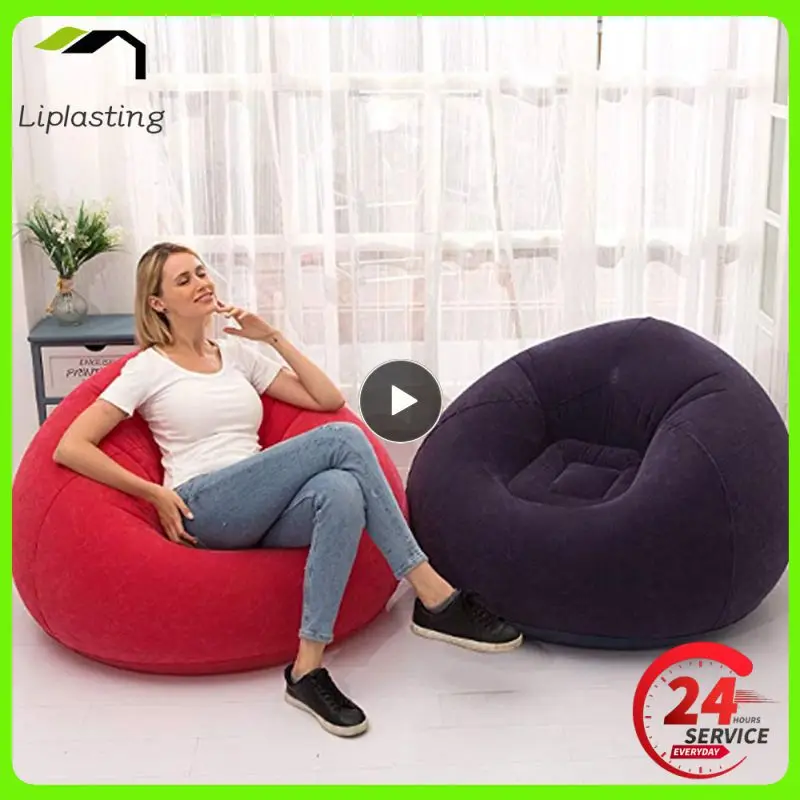 

Большой надувной диван-стул, мешок из поливинилхлорида, садовый мешок для отдыха, уличная мебель, походные рюкзаки, Прямая поставка
