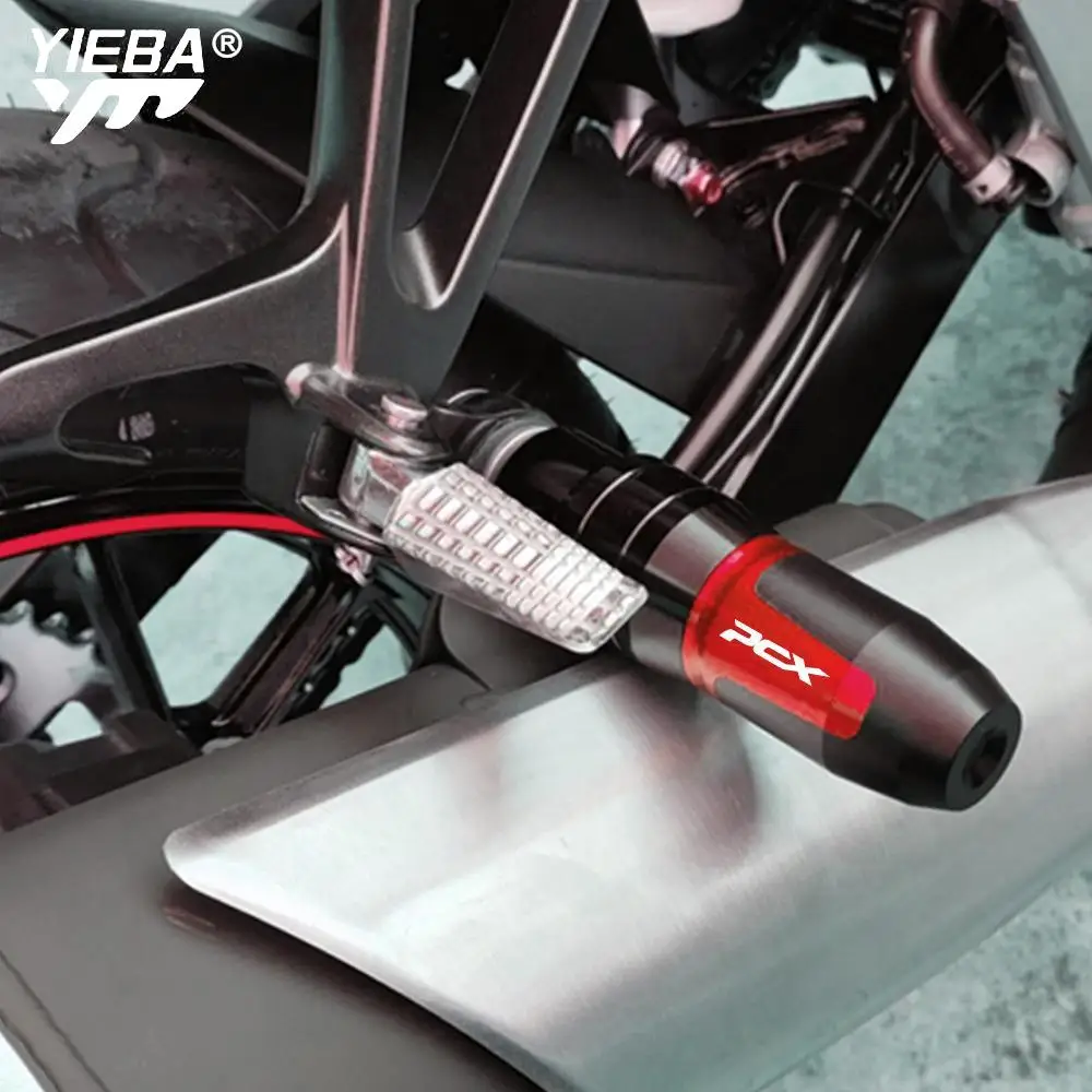 

FOR HONDA PCX125 PCX 125 PCX150 PCX 150 PCX160 2018 - 2021 CNC Accessories Exhaust Frame Sliders Crash Pads Falling Protector