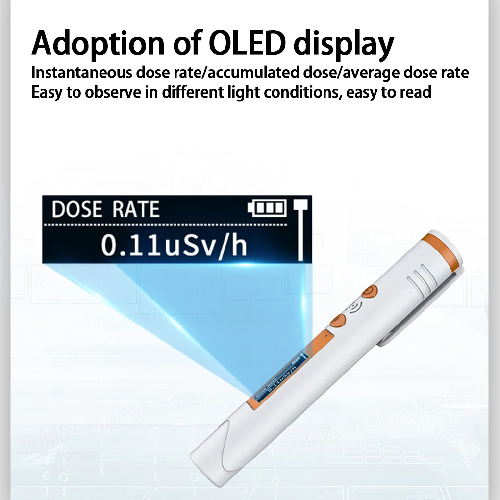 Rechargeable Geiger Counter Radiation Detector For Home Nuclear Radiation Detector Better Geiger A