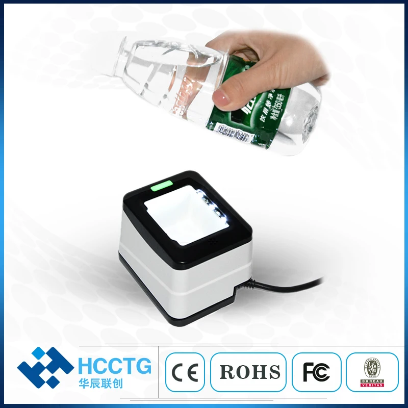 유선 QR 코드 스캐너, 미니 2D 바코드 스캐너, HS-2001C, 영어 문자 입..