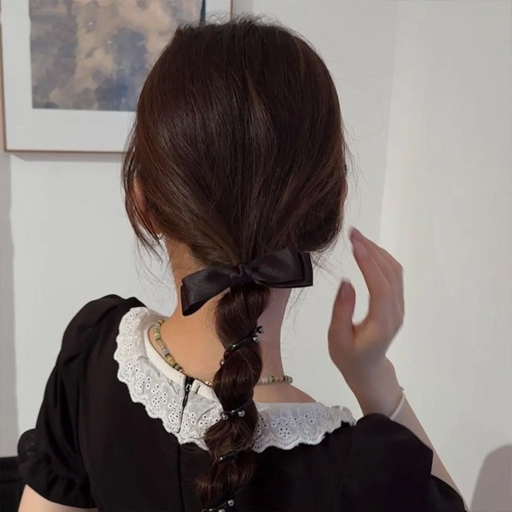 Sweet Bow Knot Spiral Hair Loop Headband - Elastic Hair Accessories