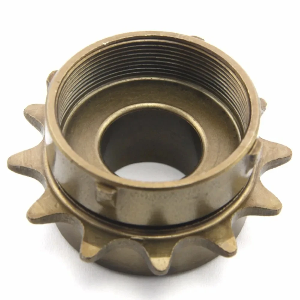 Bicycle Sprocket Gear Bicycle Parts Bike Sprocket Bike Freewheel 12T 14T MTB Bike Single Speed Flywheel Mountain BMX Bicycle Freewheel Modified Sprocket Steel 34mm Thread Bike Gear