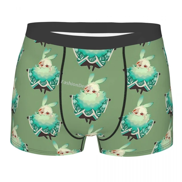 Underpants Genshin Impact Elements Underwear Male Sexy Printed