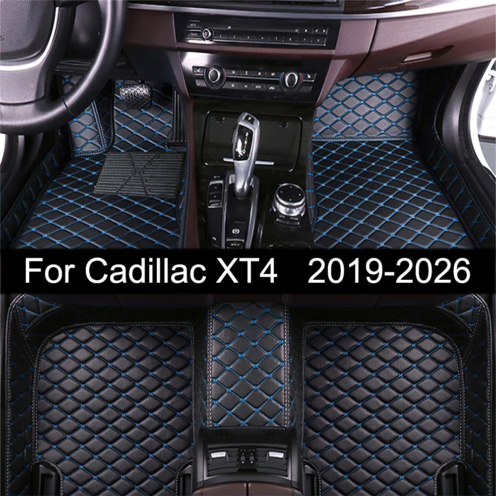 Car Floor Mats Fits For Cadillac XT4 2019 2020 2021 2022 2023 2024 2025 ...