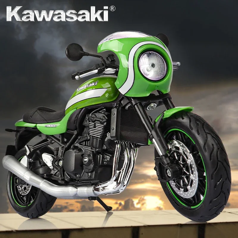 

Модель автомобиля Maisto 1:12 Kawasaki Z900RS Cafe, модель из металлического сплава, игрушка мотоцикл, детская игрушка, подарок, Коллекционная модель, игрушка
