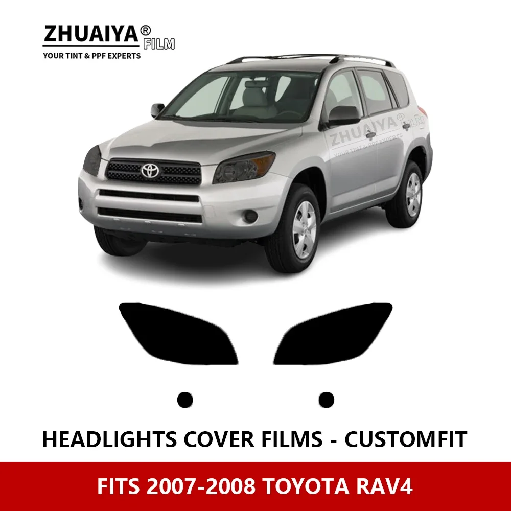 

Для LEXUS RX 2003-2009 Автомобильная внешняя фара против царапин PPF предварительно отрезанная Защитная пленка для ремонта автомобильные наклейки аксессуары