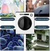 Portable Clothes Dryer, Front Load Compact Laundry Dryers with Exhaust Pipe, 850W, ABS Control Panel, 9lbs Compact Dryer 6
