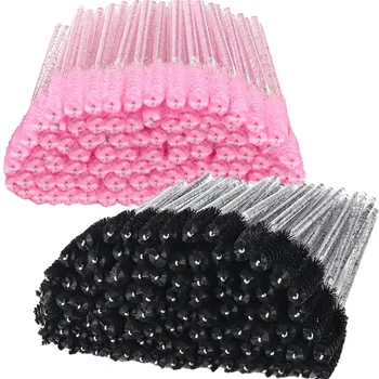 Wholesale 500pcs Eyelash Brushes Wands for Beauty Salon Makeup Tools Disposable Individual False Lashes Application Spoolies 1