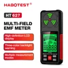 HABOTEST HT627 EMF Meter Professional Electromagnetic Field Radiation Detector Handheld Portable Radio Frequency Warn Meter 1