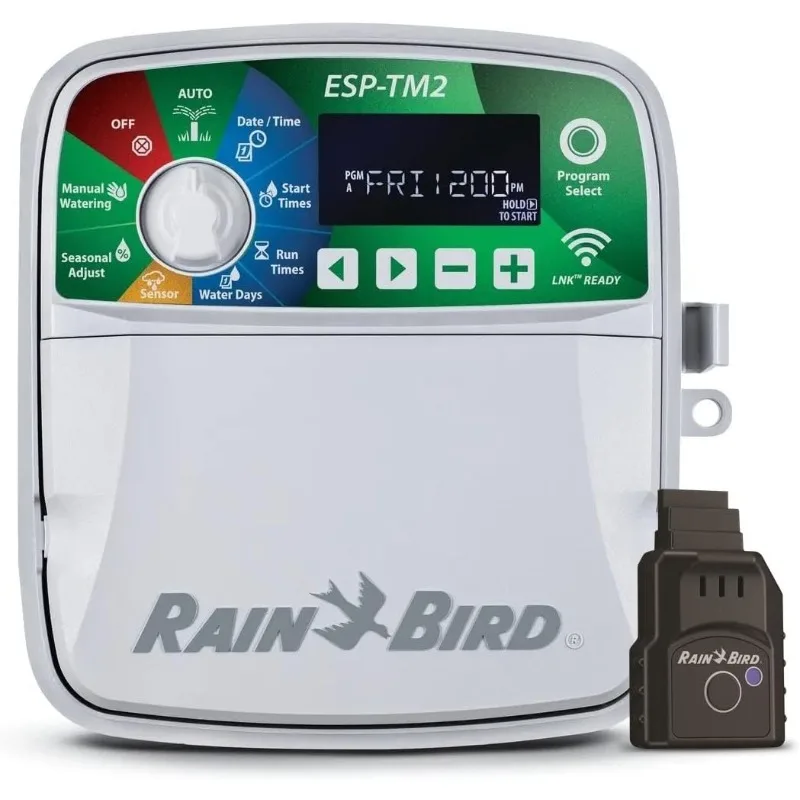 

Rain-Bird ESP-TM2 Indoor Outdoor Irrigation WiFi Zone Controller Timer Box and Upgrade Module Sprinkler System