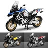 1/12 BMW R1250 GS Toy Motorcycle Diecast Metal Model 1:12 Off-Road Sport Racing Sound & Light Collection Gift For Boy Children 1