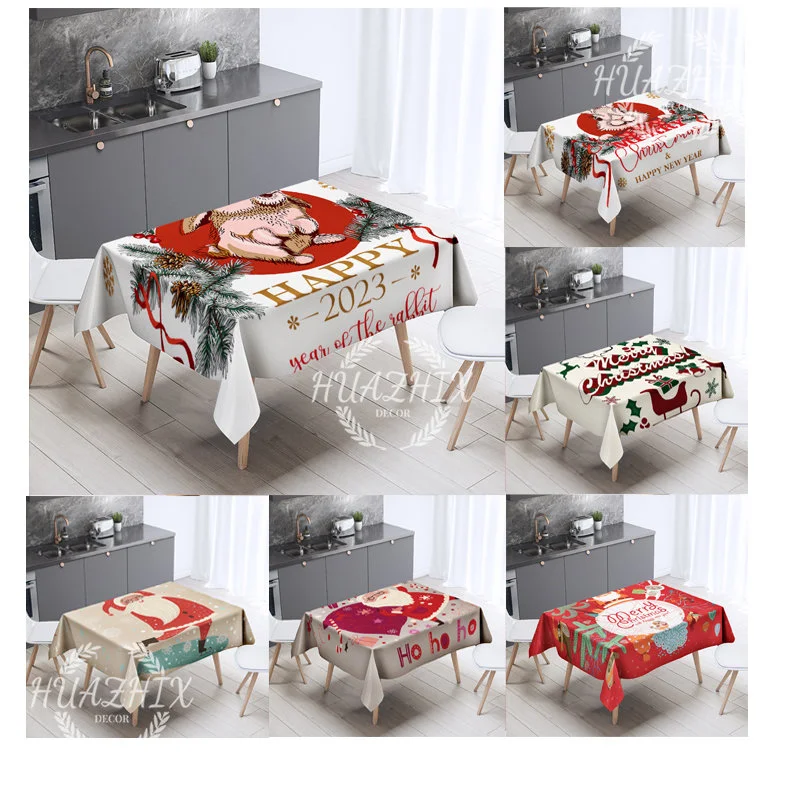 

Christmas Gifts For 2023 Tablecloth Aesthetically Pleasing Waterproof Oil-proof Desktop Decorative Aesthetics Suitable Parties