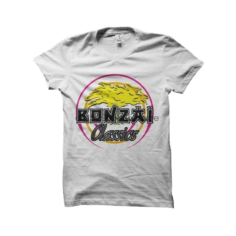 Maglietta Da Uomo Bonzai Records Magliette Con Etichetta Vintage T-Shirt Da Donna
