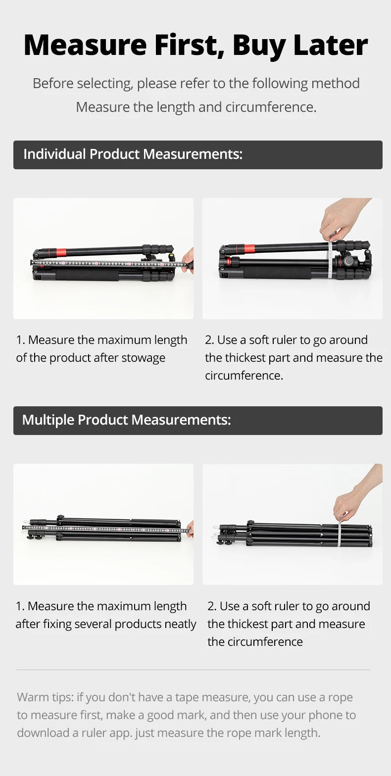55/60/65/70/75/80/100/125cm Padded Camera Monopod Tripod Carrying Bag Case/Light