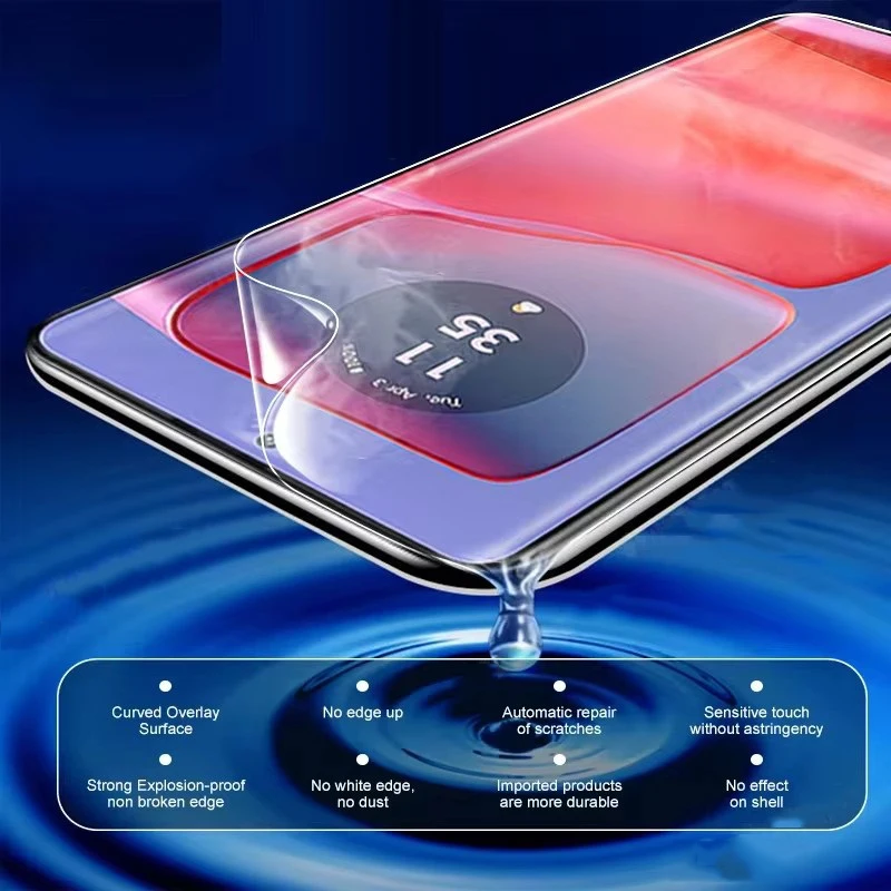 Universal HD Hydrogel Screen Protector Pack - 3 Pieces