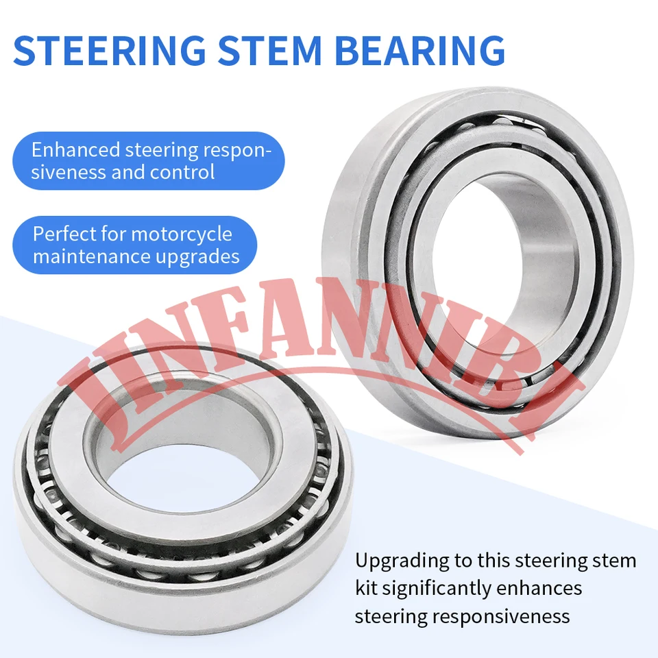 Neck Post Bearing & Race Set Made In USA – Lowbrow Customs - Foto 2