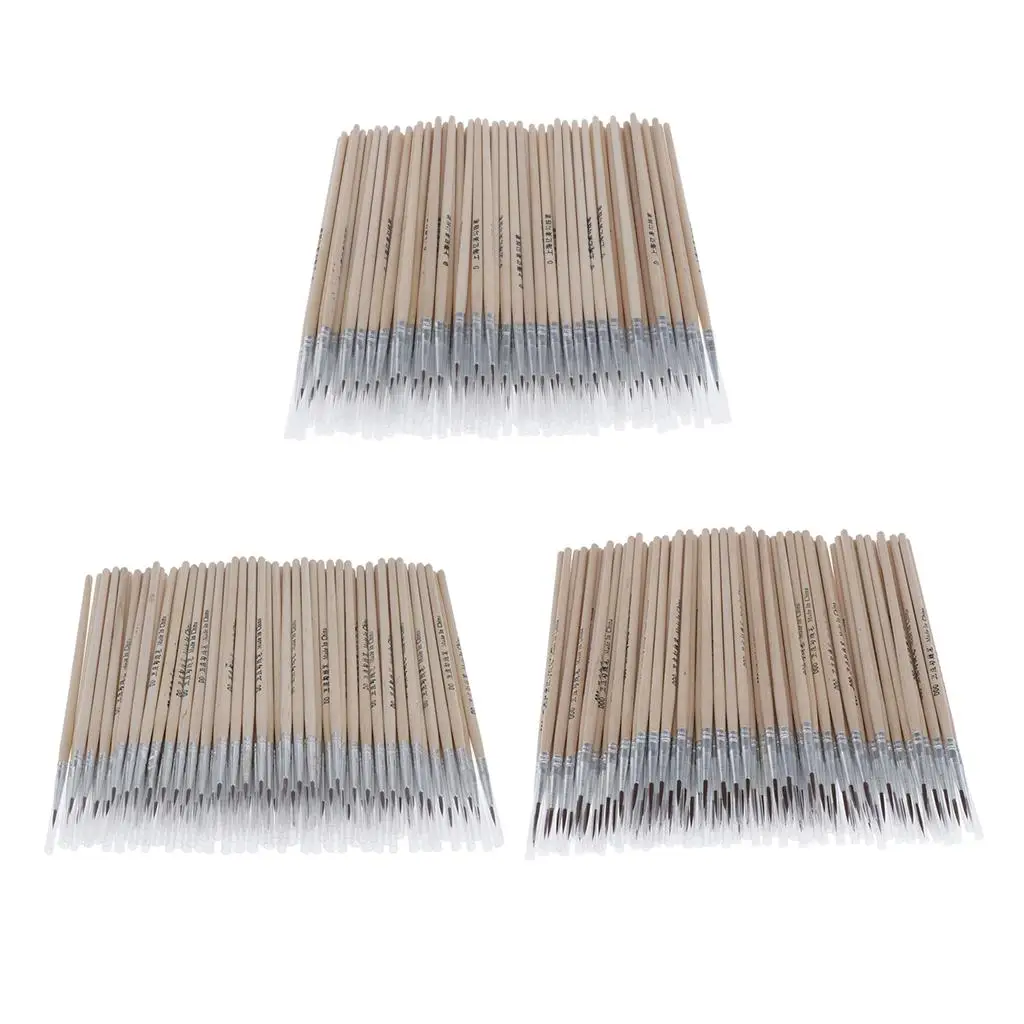 Micro Detail Paint Brush Set 100Pcs Tiny Professional Miniature Fine Detail Brushes for Oil Acrylic Craft Painting painting brushes