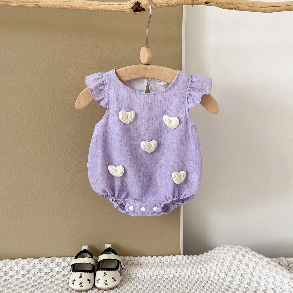Sommer Neue Neugeborene Baby Jungen Mädchen Freizeit Indoor Sport Body Nette Ente Liebe Puppe Kleinkind Body Bequeme Overall – Detail 12