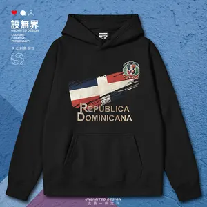 Dominican Republic DOM Flag  National Retro mens hoodies hoodie sporting clothing casual pullovers Coat clothes autumn winter