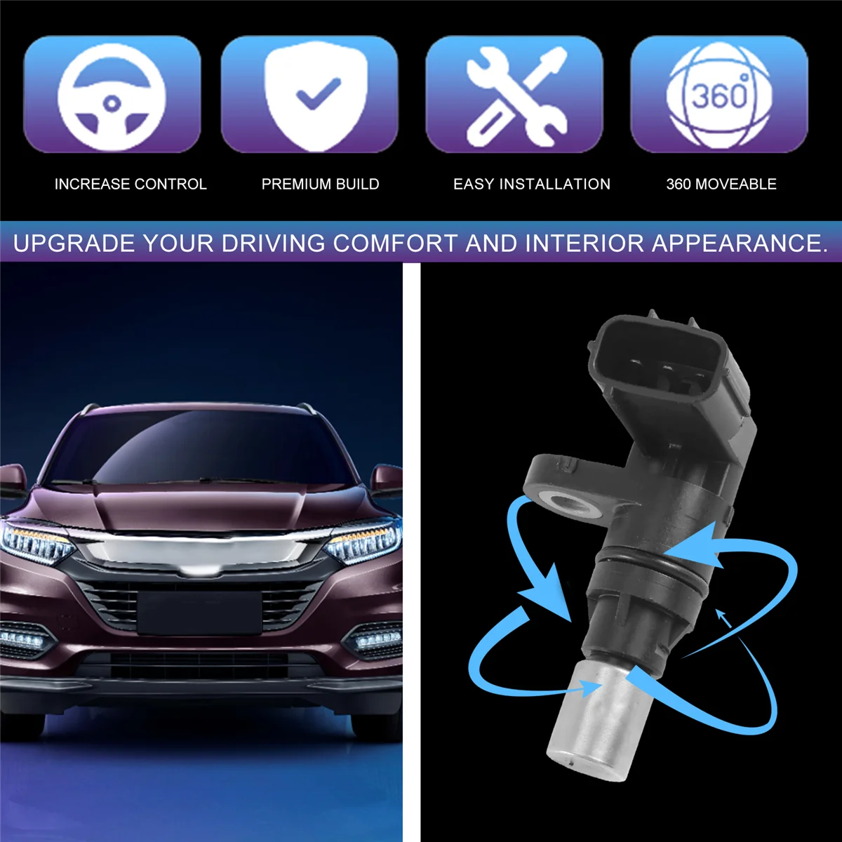 Auto Trans Output Speed Speed Sensor for HONDA Accord Civic CR-V FR-V Jazz 28820-PWR-013 28820PWR013 auto speed sensor