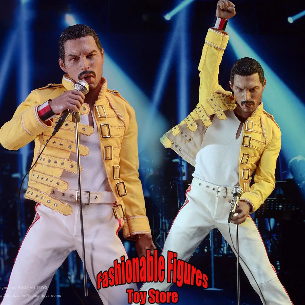 

REDMAN RM061 1/6 мужской солдат Freddie превосходный гениальный рок-группы певец полный комплект 12 дюймов экшн-фигурка модель тела коллекционные игрушки