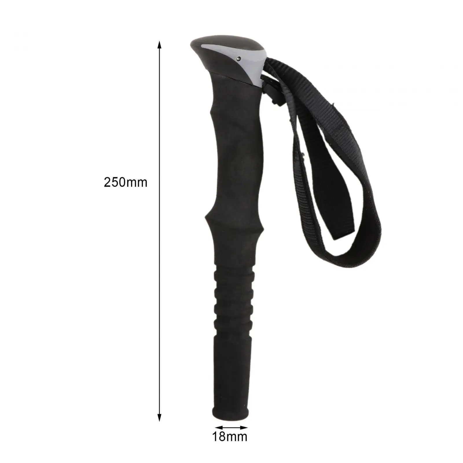 Walking Rod Hand Grip, Trekking Rod Handle Cane Grip Hiking Pole Handle for