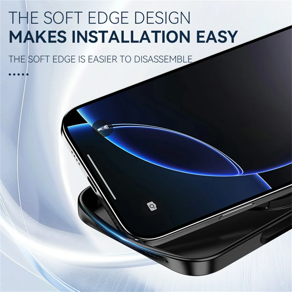Luxury Folding Magnetic Phone Case with Camera Protection and Solid Color Design