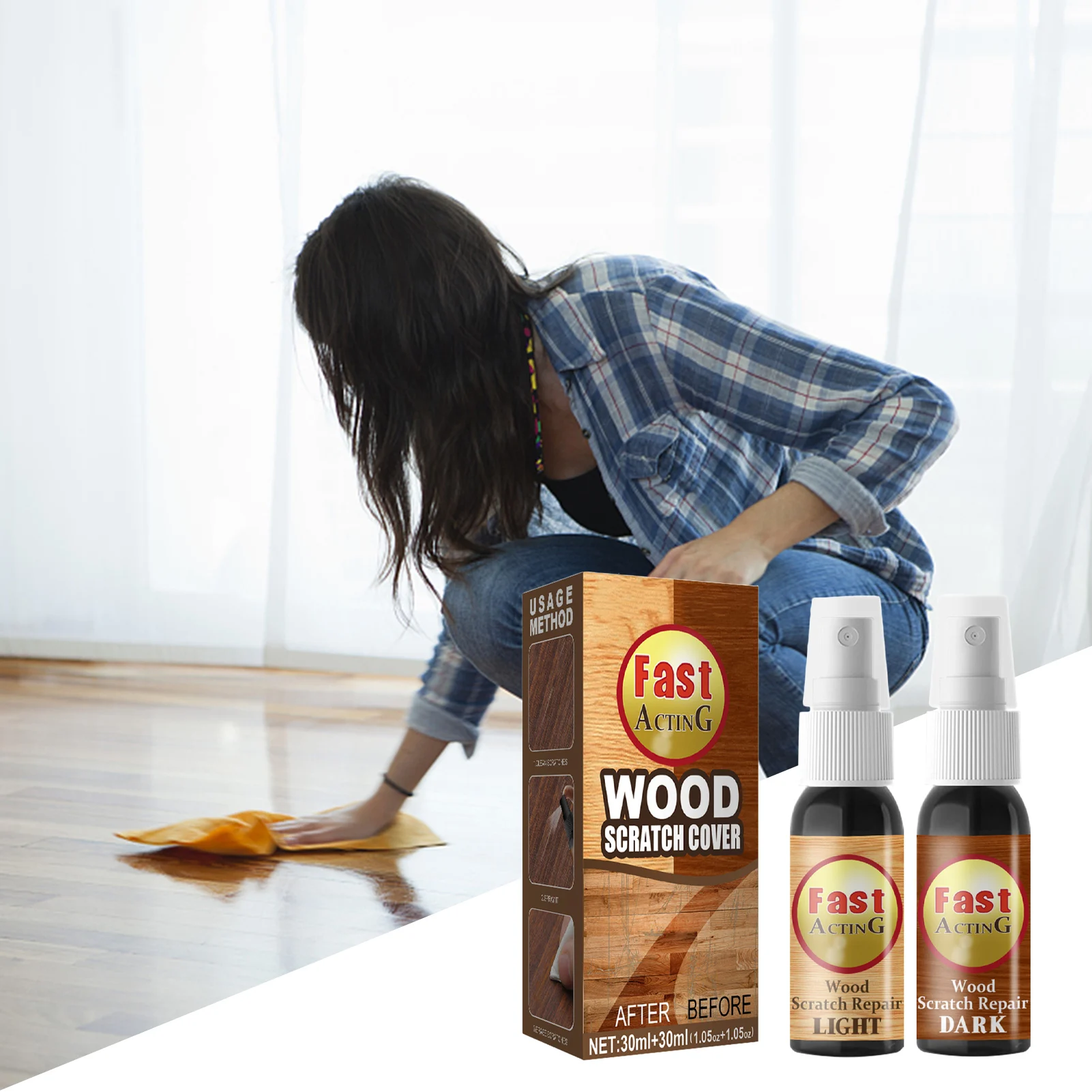 Wooden Floor Repair | Wood Scratch Repair | Scratch Remover | Floor