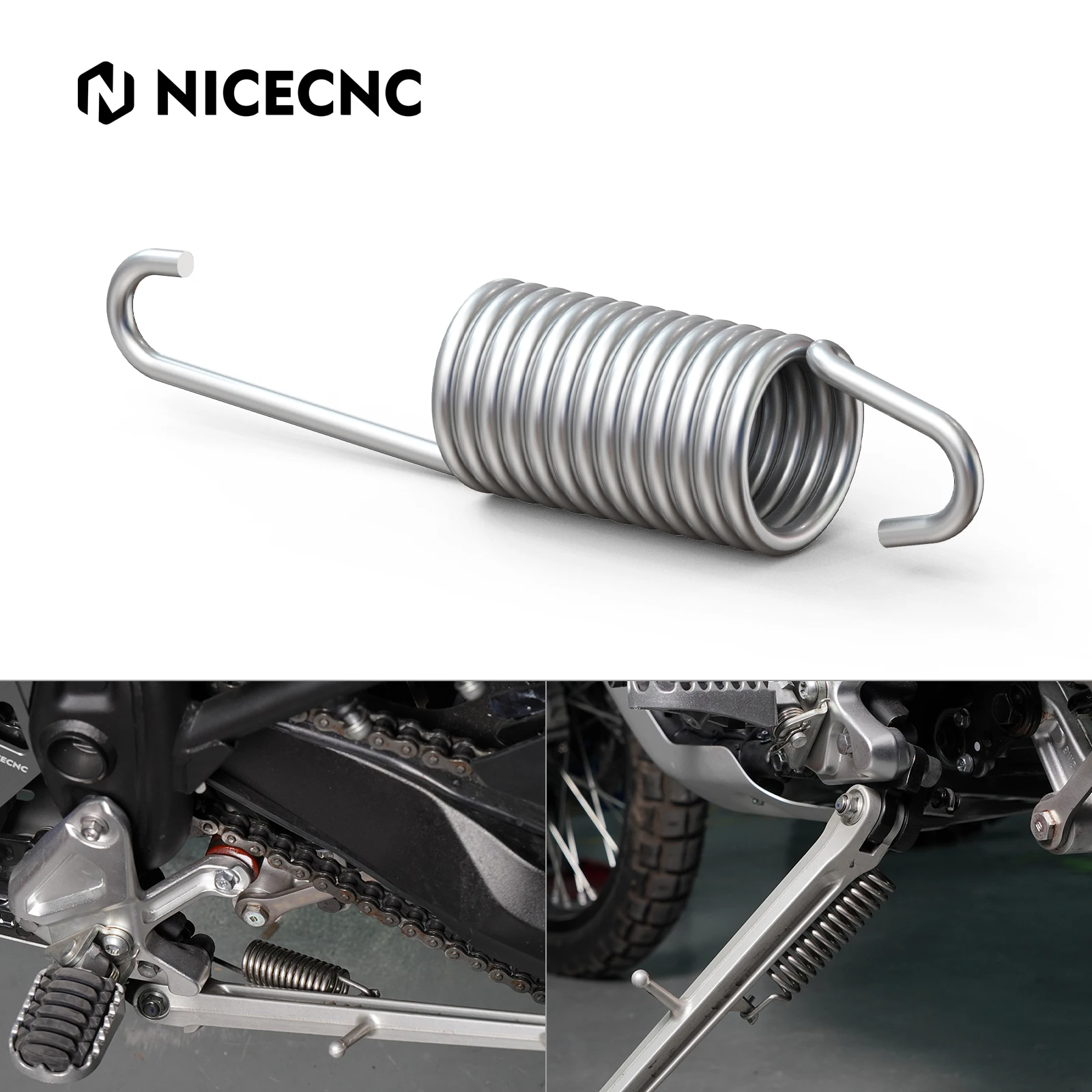 Per 2019-2024 Yamaha Tenere 700 Cavalletto Molla Moto Cavalletto Laterale Molla Per Yamaha 700 Tenere 700 Rally Edition 2020-2024