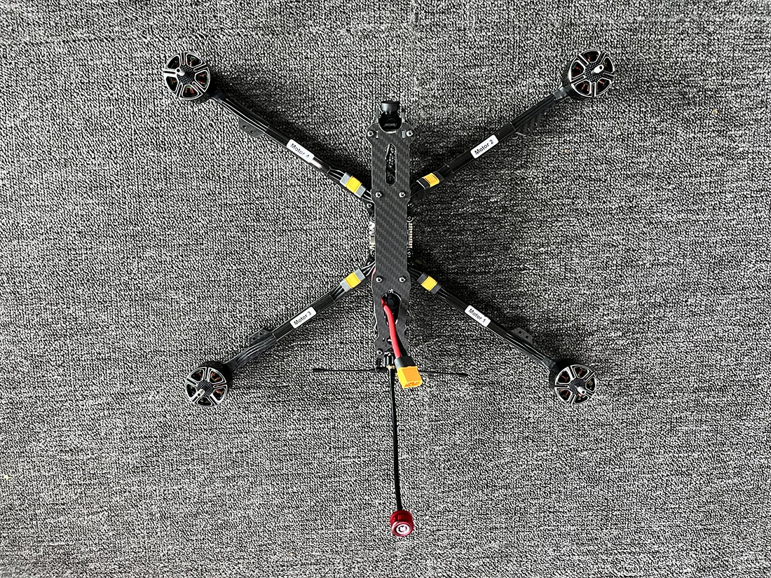 Gemfan 1050 프로펠러 BAYCK 915 리시버 부품, FPV Mark V2 10 인치 프레임 키트, F405 FC 4in 1 ESC 60A 3115 900KV 3-6S 브러시리스 모터