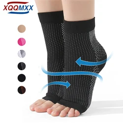 1Pair Compression Socks For Women Ankle Compression Sleeves Braces Arch Support Neuropathy Soothe Socks,Nano Soothesocks For Men
