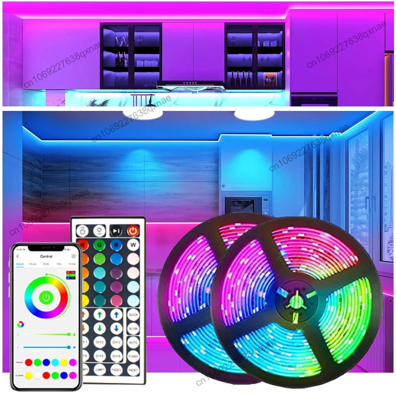 

Led Strip Lights RGB Led Tape 1-5m 10m 15m 20m 30m 5050 Led Lights for Room Neon Lights TV Backlight Decoration Luces Led