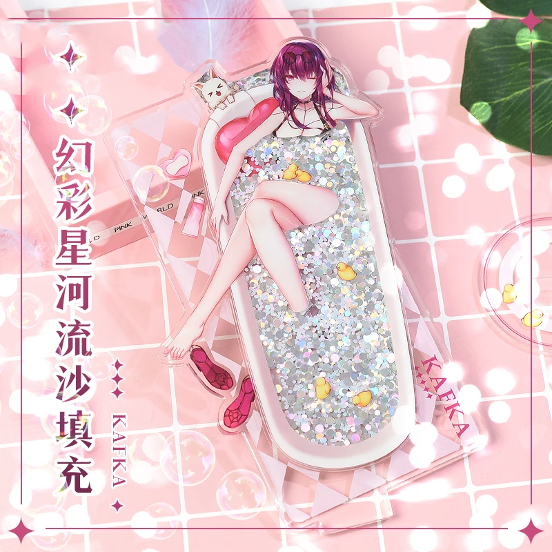 

Game Honkai: Star Rail Kafka Acrylic Quicksand Stand Display Model Cospaly Accessories Desktop Decoration Fans Birthday Gift