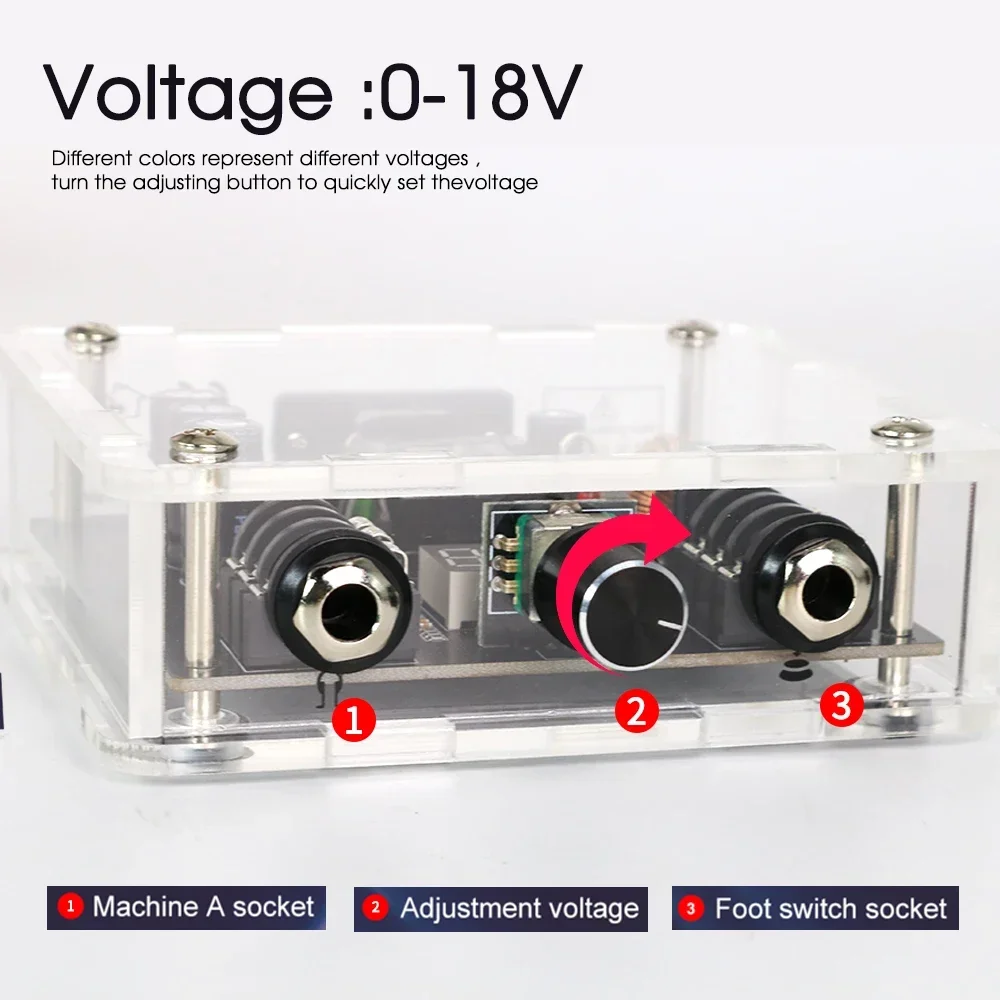 Barva tetování energie poskytnout mini LCD energie poskytnout nastavitelný digitální tetování energie zdroj pro svitek & rotační tetování stroj pero