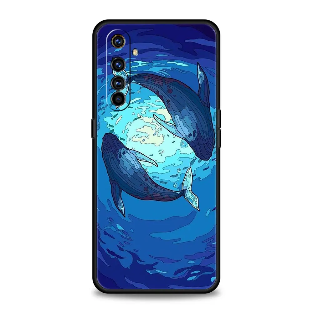 Playful Cartoon Print Soft Phone Case