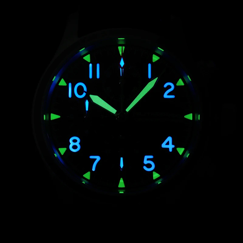 Militado Retro Military Chronograph Watch VK67 Quartz  39MM Dial 10ATM Waterproof Calendar Window Multifunction Style Wristwatch