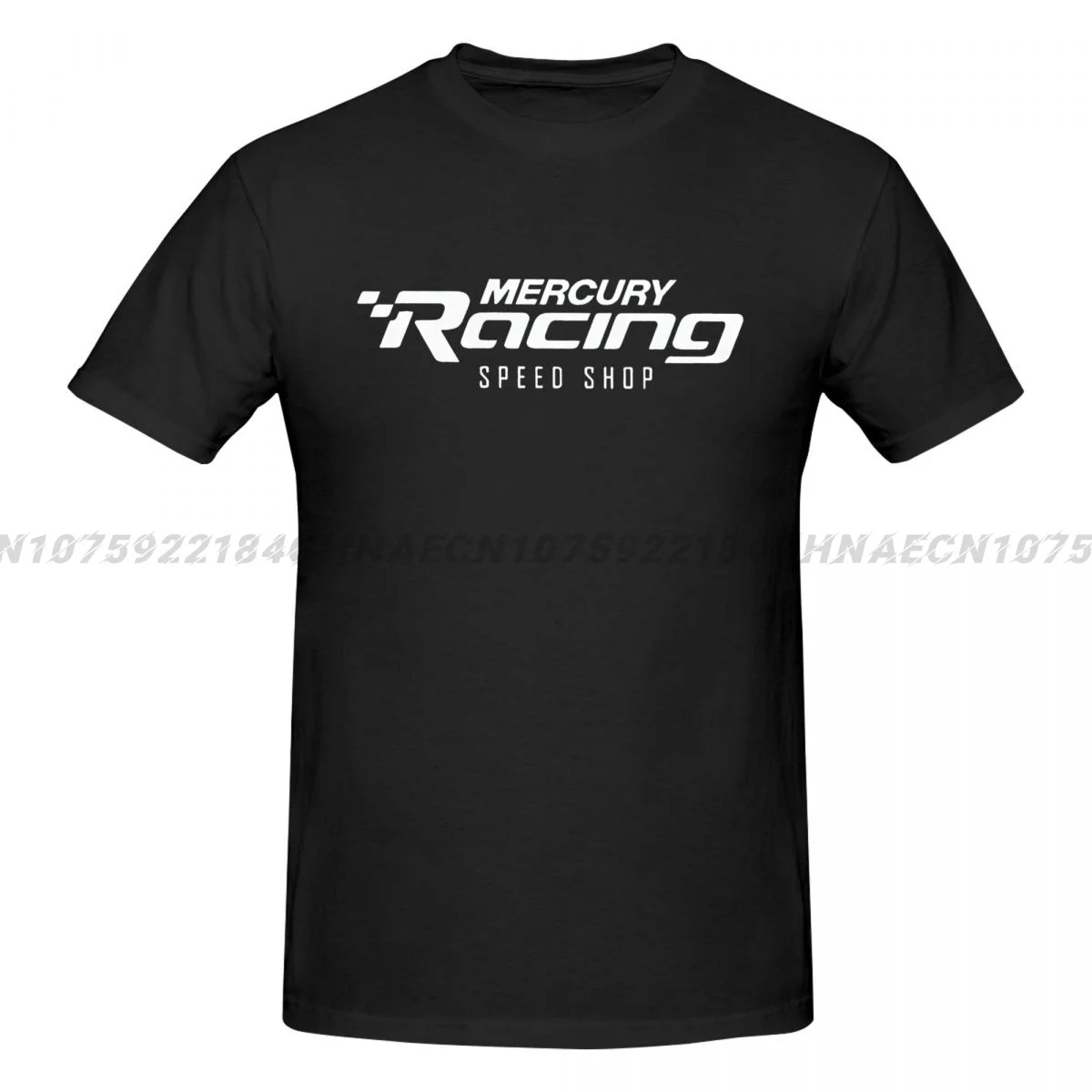 

Mercury Racing logo T-shirt Y2K Clothes Oversized Cotton T-shirts for men Short sleeve
