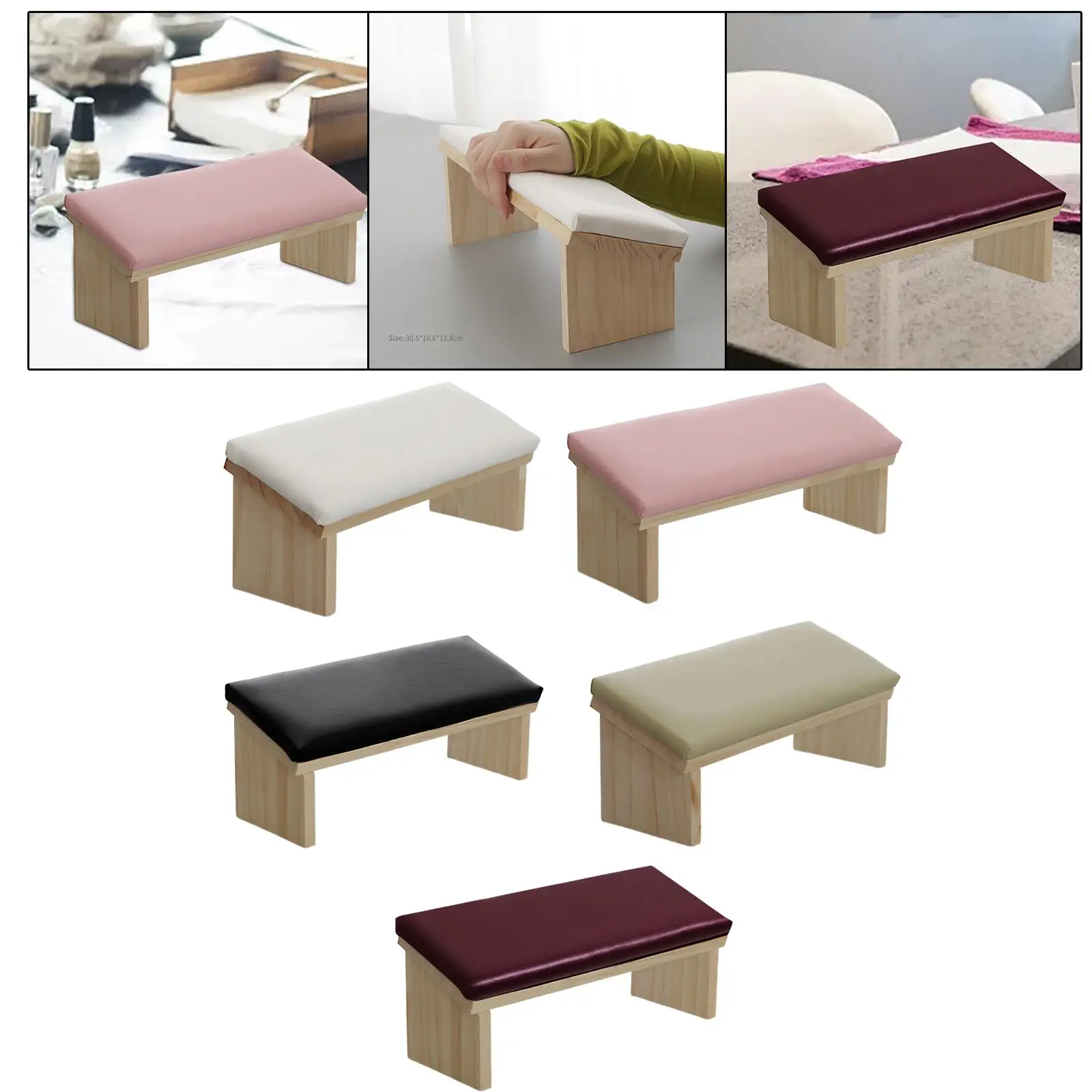 Nail support pad for hand essential mat for manicure use large arm rest nail technicians