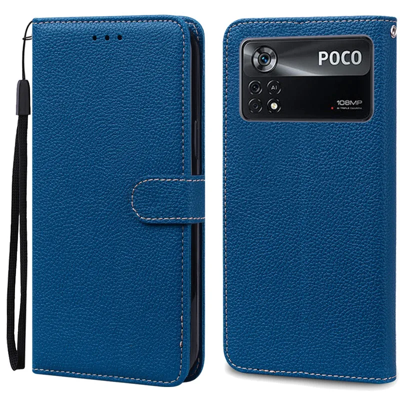 Elegant Leather Flip Wallet Cover - Premium Protection and Style