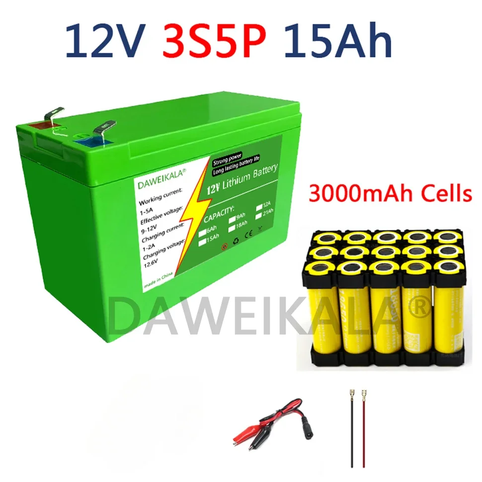 15Ah battery