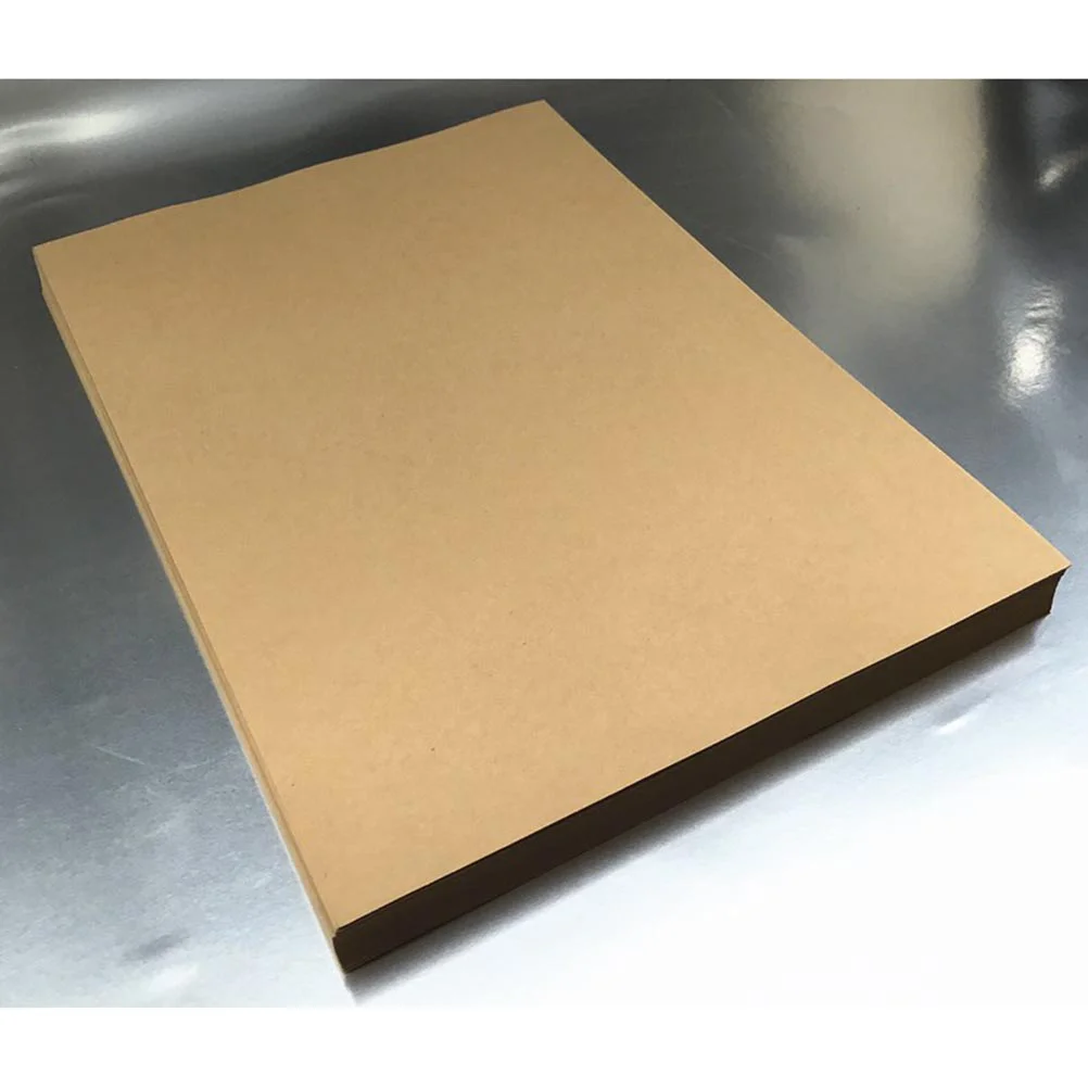 

50 Sheets 21x29cm A4 Blank Kraft Paper Retro Stationery Paper Vintage Letter Paper Stationery (Weight 120g)